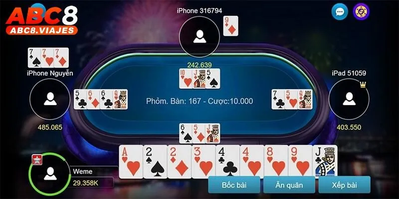 Quy Tắc Chơi Bài Phỏm ABC8 Và Một Số Chiến Thuật Đánh Hay 3 Những quy định cơ bản có trong bài Phỏm ABC8